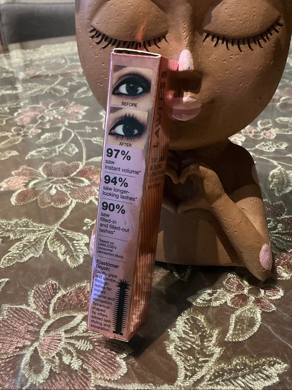 LAWLESS Rose Metallic Long-Wear Volumizing Mascara